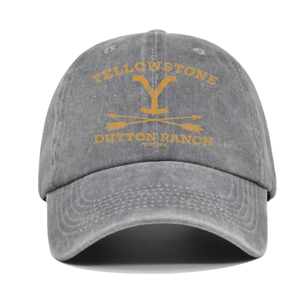 Baseball Cap Yellowstone Ranch Country Music Farmer Rancher Hat