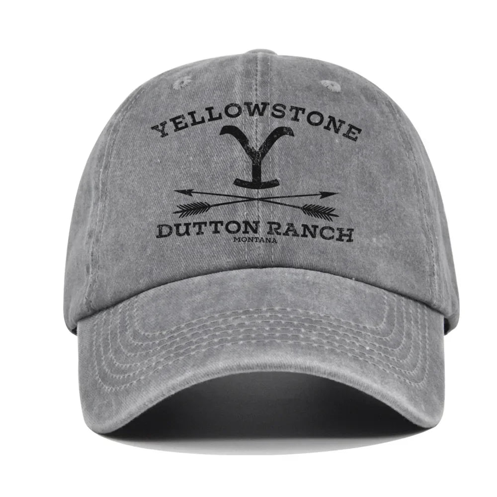 Baseball Cap Yellowstone Ranch Country Music Farmer Rancher Hat