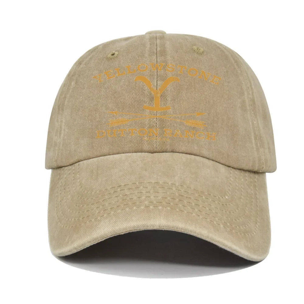 Baseball Cap Yellowstone Ranch Country Music Farmer Rancher Hat