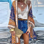 Beach Cover Up Bohemian Cotton Swimsuit Wrap