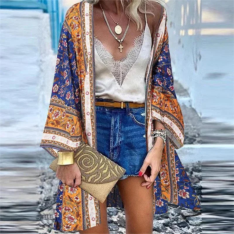Beach Cover Up Bohemian Cotton Swimsuit Wrap
