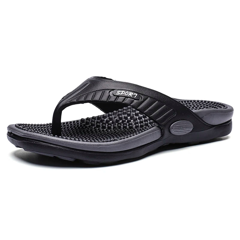 Beach Flip Flops Massage Thongs Luxury Slides Summer Sandals-Keep Melbourne Marvellous Official Store