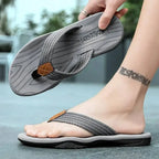 Beach Thongs Summer Flip Flops Non-Slip Cushy Contoured Soles Surfwear