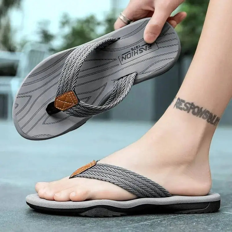 Beach Thongs Summer Flip Flops Non-Slip Cushy Contoured Soles Surfwear-Keep Melbourne Marvellous Official Store