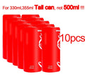 Beer drink koozie silicone sleeve cover hide cans stubbie holder 330ml tall can 10pack