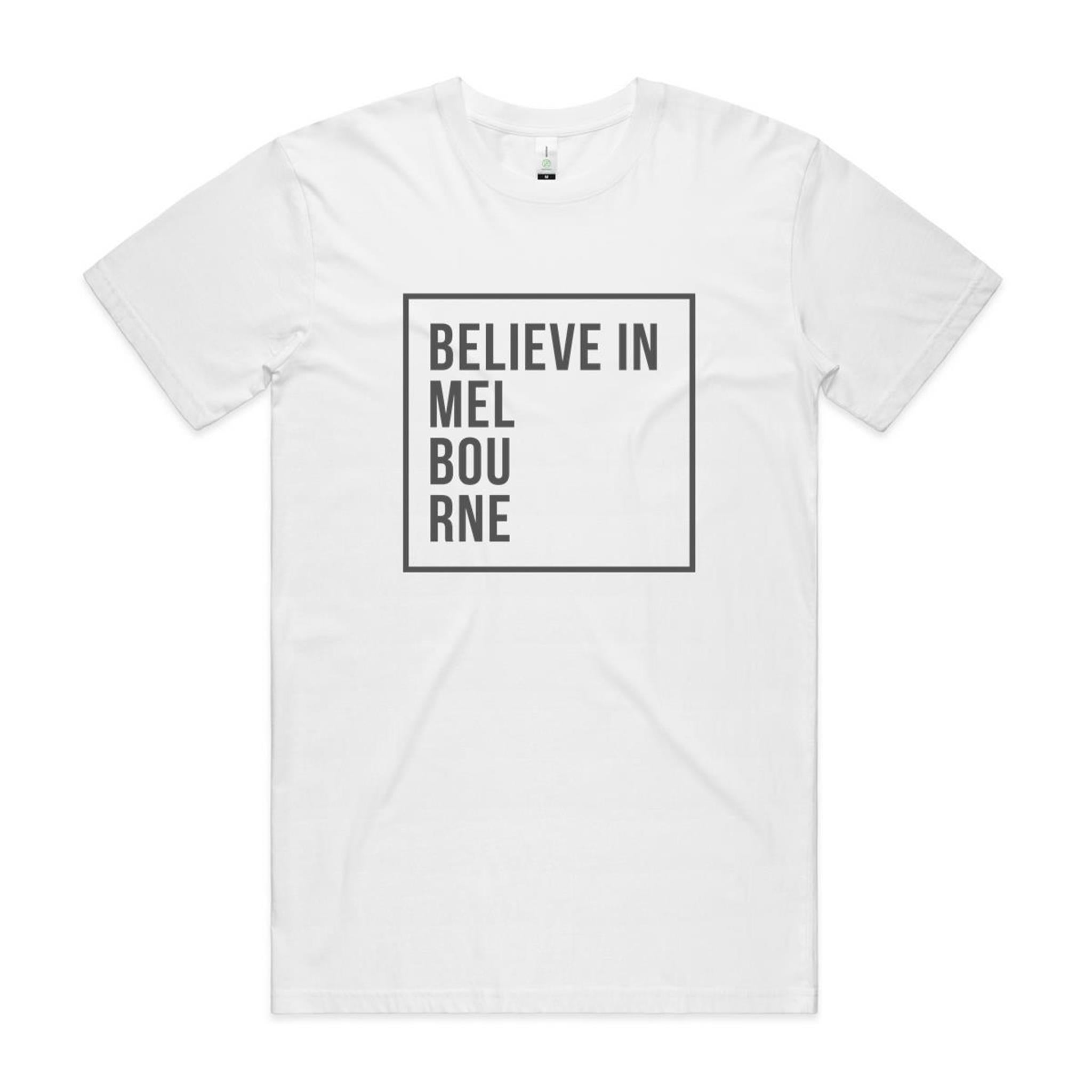 "Believe in Melbourne" Unisex Tee City Pride T-shirt