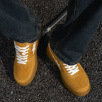 6cm Elevator Shoes Leather Height Increase Platform