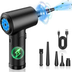 Air Duster Blower Cordless 15000mAh Blower Computer Keyboard Camera Electronics Cleaner