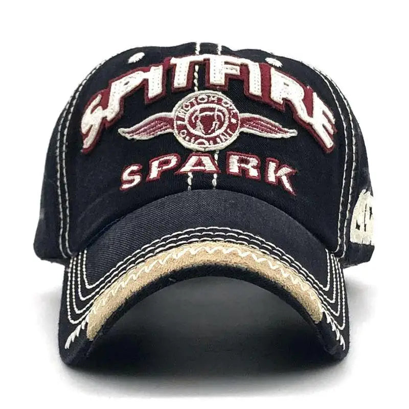 Vintage Baseball Cap Trucker Country American Spitfire Pilot Hat