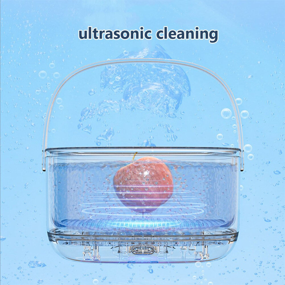 Fruit & Vegetable Ultrasonic Cleaning Machine Steriliser Tool Food Pesticide Purifier