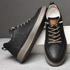 Elevator Platform 6cm Height Boosting Genuine Leather Heightening Tall Shoes