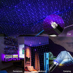 Car Ceiling Lights Projector Galaxy Starry Night LED USB Lighting