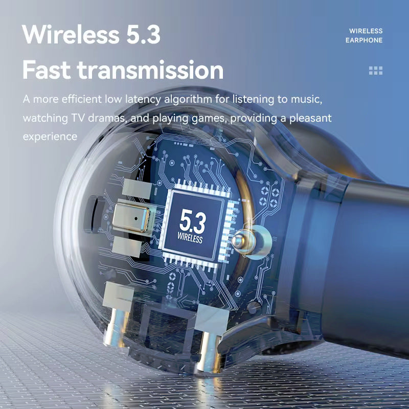 Earbuds Clip-On Bone Conduction Wireless Bluetooth Earclip Headset M47