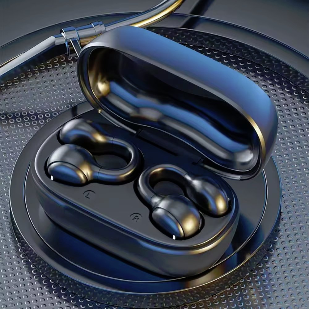 Earbuds Clip-On Bone Conduction Wireless Bluetooth Earclip Headset M47