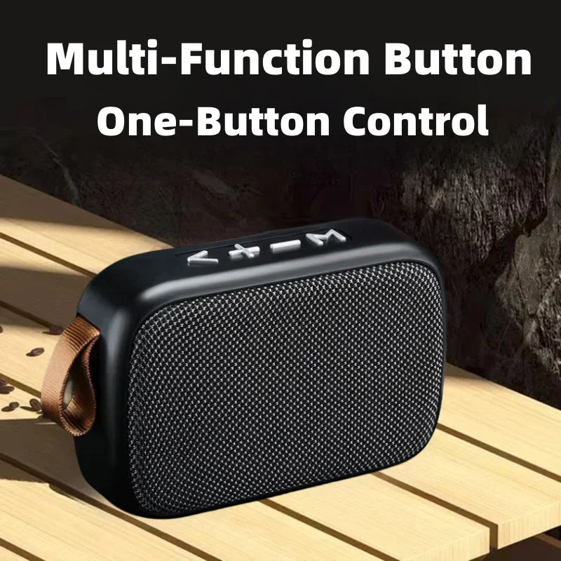 Bluetooth 5.0 Portable Wireless Outdoor Mini Speaker 500mAh Battery