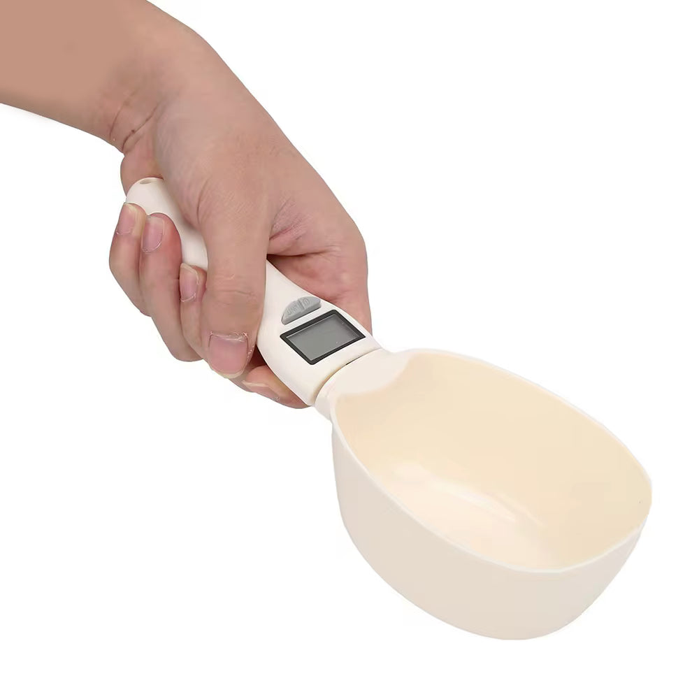 Pet Food Measuring Scales Digital Weighing Scoop For Cats & Dogs Pets