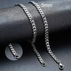 Thick Chunky Cuban Chain Necklace