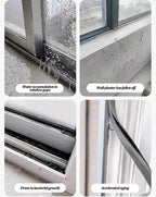 Door Weatherstrip Rain Guard | Water Deflector Flashing Shield For Glass Windows Balcony Sliding Doors 1m