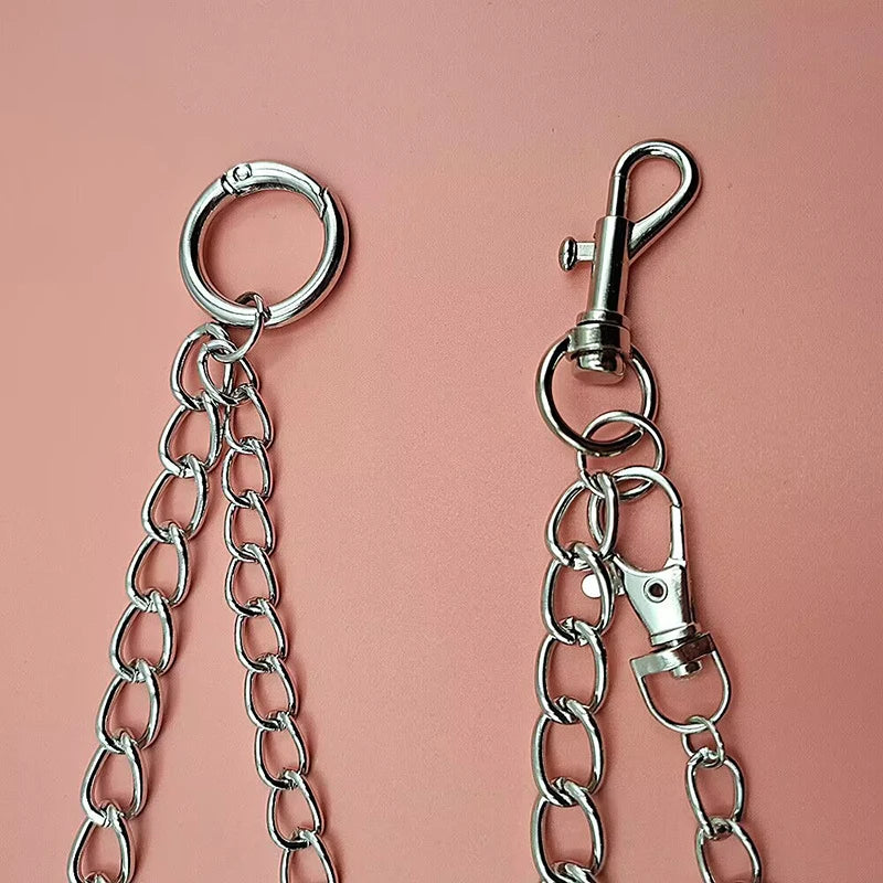 Wallet Chain Punk Metal Layered Jeans Waist Keychain