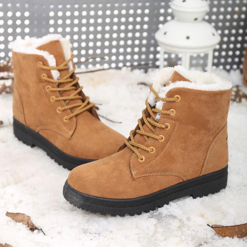 Women's Plush Fur Ankle Boots