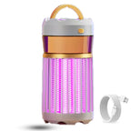 Portable Mosquito Zapper USB Rechargeable Mozzie Trap Indoors Outdoors
