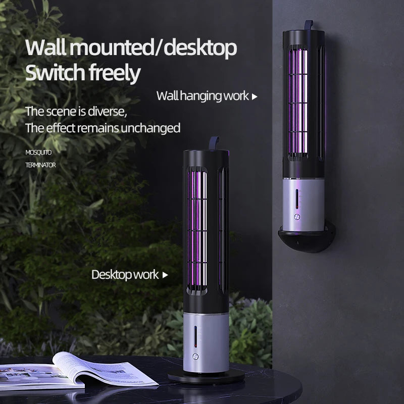 USB Rechargeable Mosquito Killer Lamp Bug Zapper Portable Waterproof