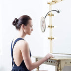 Makeup Face Mirror 10X Suction Cup Bathroom Shaving Flexible Vanity Light