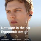 Earbuds Clip-On Bone Conduction Wireless Bluetooth Earclip Headset M47