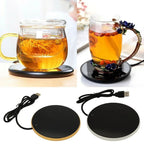 Coffee Warmer USB Cup Heater 3 Modes Auto-Off Keep Warm Tea Beverages