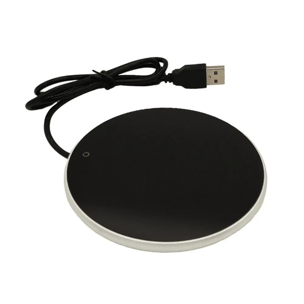 Coffee Warmer USB Cup Heater 3 Modes Auto-Off Keep Warm Tea Beverages