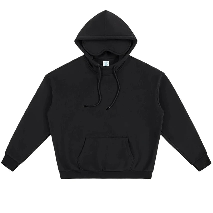 Hoodie with Built-In Eye Mask Travel Sleeping Hack
