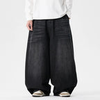 Wide Baggy Denim Jeans Barrel Leg Oversized