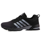 Sports Sneakers Stripes Gradient Breathable Running Shoes