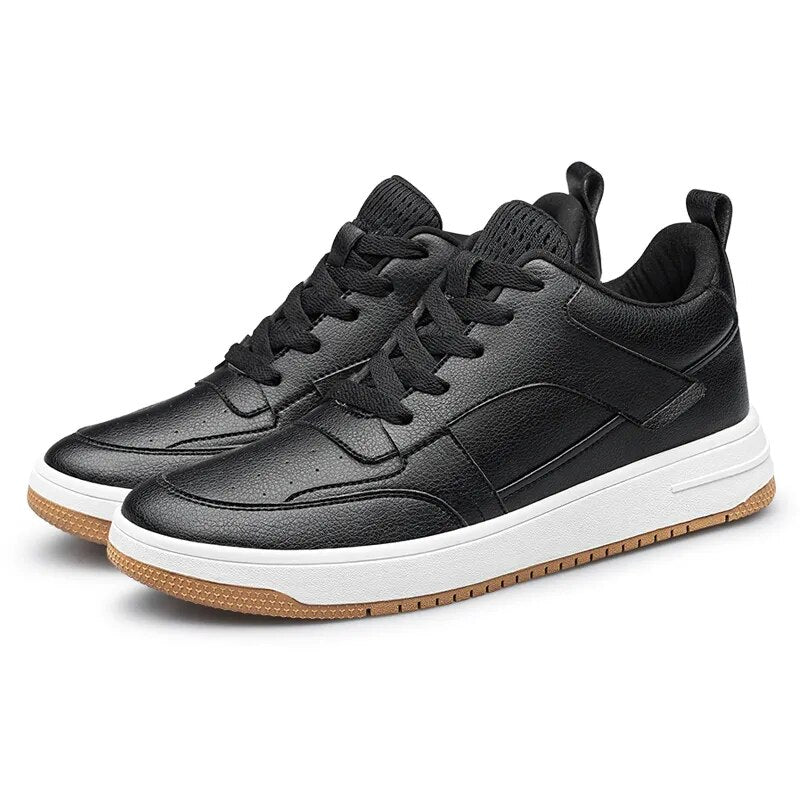 Platform Sneakers Boost Height 8cm Elevator Shoes Tall
