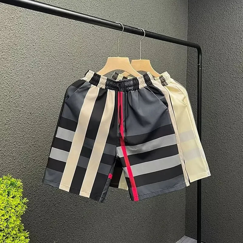 Board Shorts Stripes Beachwear Summer Quick Dry Pants-Keep Melbourne Marvellous Official Store