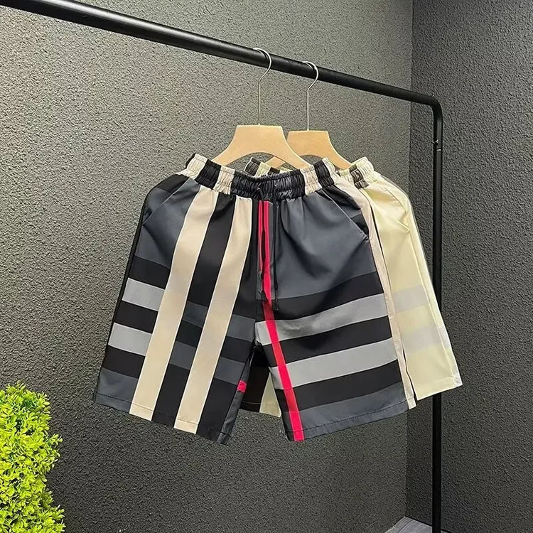 Board Shorts Stripes Beachwear Summer Quick Dry Pants-Keep Melbourne Marvellous Official Store