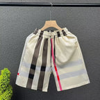 Board Shorts Stripes Beachwear Summer Quick Dry Pants
