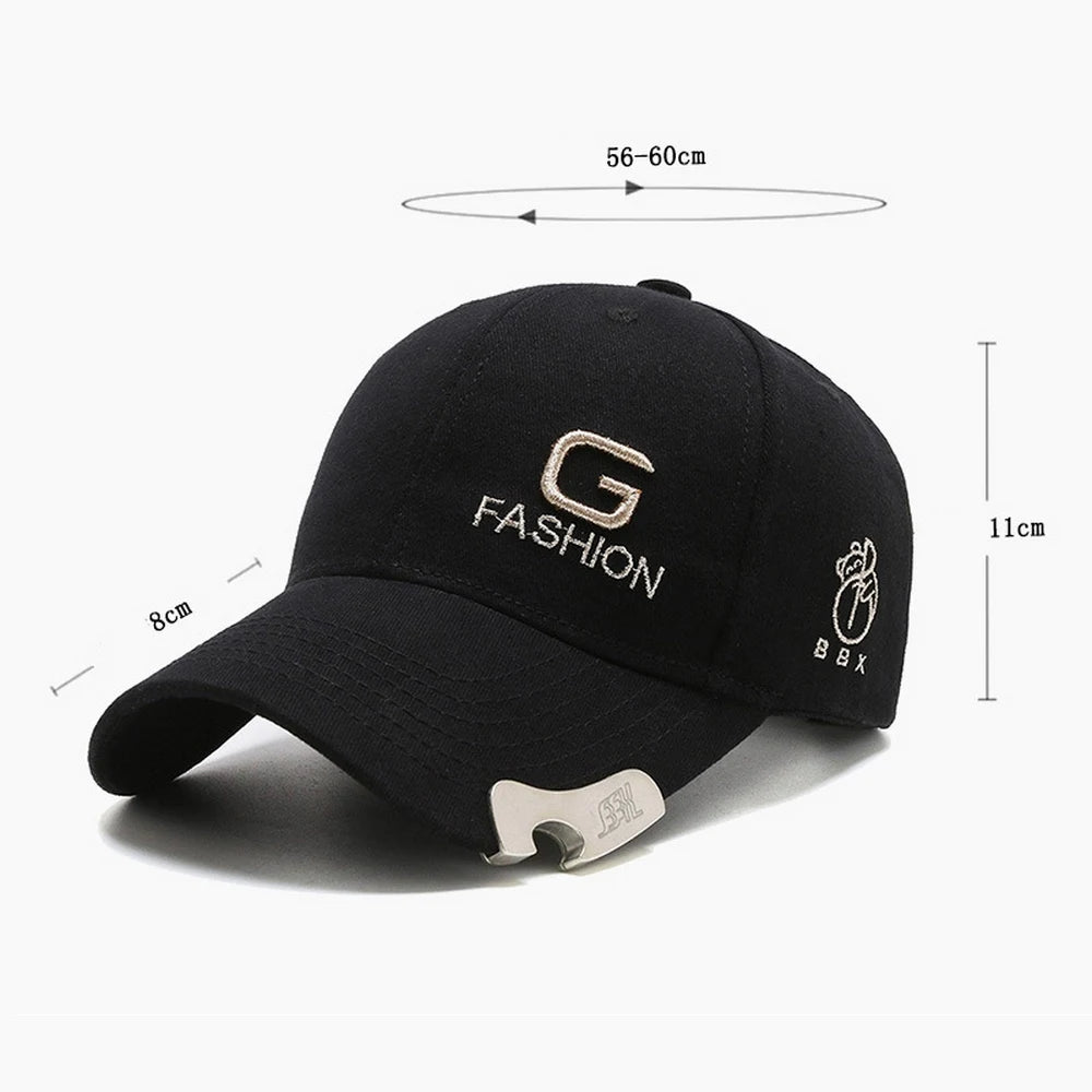 Bottle Beer Opener Baseball Cap Fashion G Monogram Hat