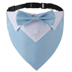 Bow Tie Dog Collar Tuxedo Bandana Adjustable Dress-up Party Costume