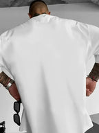 Boxy Graphic Tee | Urban Cartoon Box‑Head Character T-Shirt