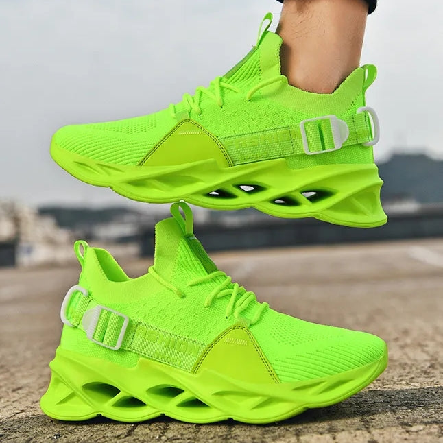 AirMesh Sneakers Breathable Blade Shock Absorbing Runners Athletic Sports Shoes