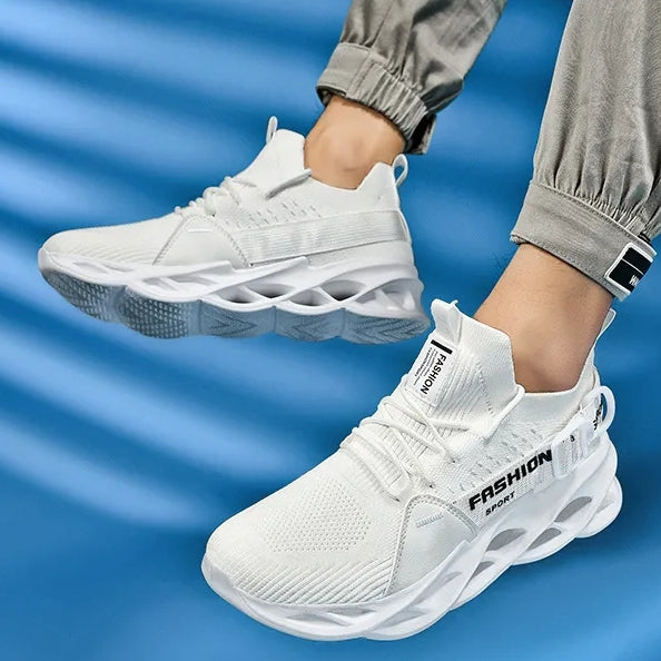 AirMesh Sneakers Breathable Blade Shock Absorbing Runners Athletic Sports Shoes