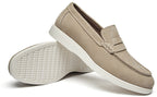 British Style Genuine Leather Loafers Slip-On Shoes