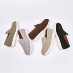 British Style Genuine Leather Loafers Slip-On Shoes