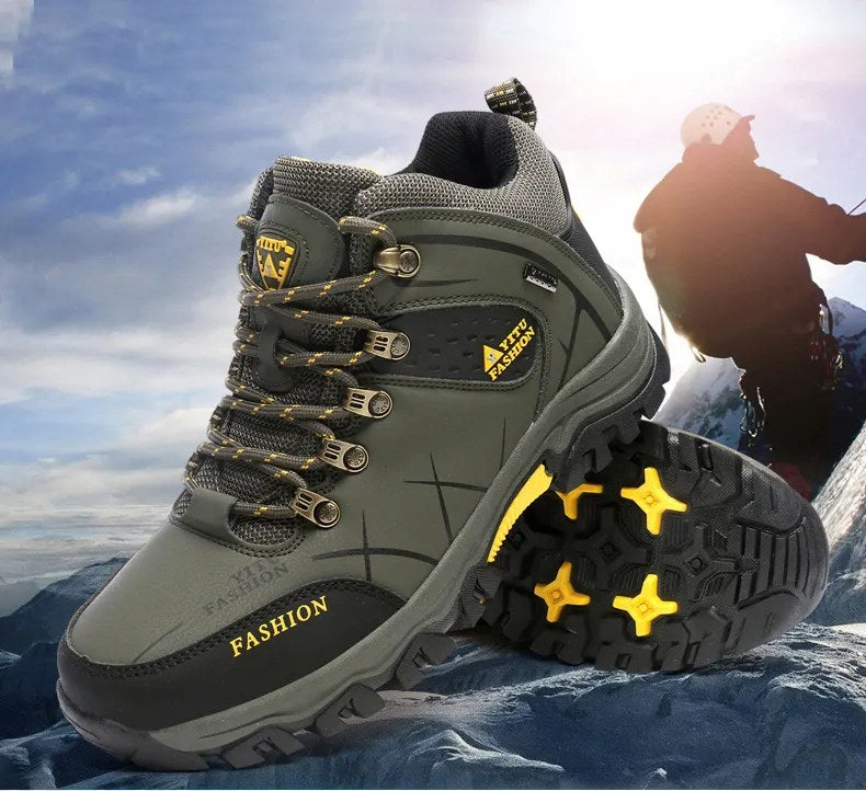 Waterproof Hiking Boots Outdoor Trekking Mountain Walking Shoes