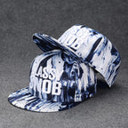 Hip Hop Embroidered Flat Brim Cap