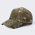 Camo Baseball Cap With Sunglasses Holder Velcro Outdoors