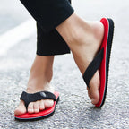 Canvas Strap Beach Thongs Summer Flip-Flops High-Quality Sport Design