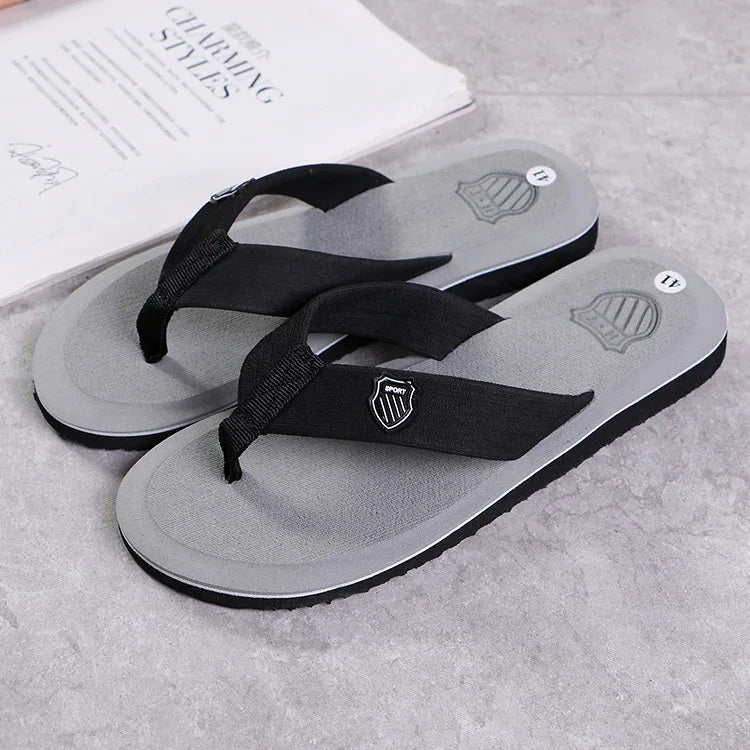 Canvas Strap Beach Thongs Summer Flip-Flops High-Quality Sport Design