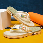 Canvas Thongs Non-Slip Men's Flip Flops